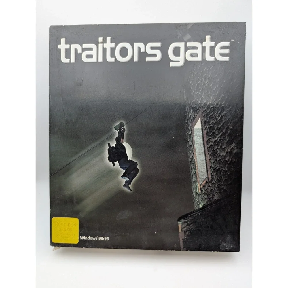Traitors Gate PC Game for Windows 98/95 -big Box Vintage 2000 NEW SEALED
